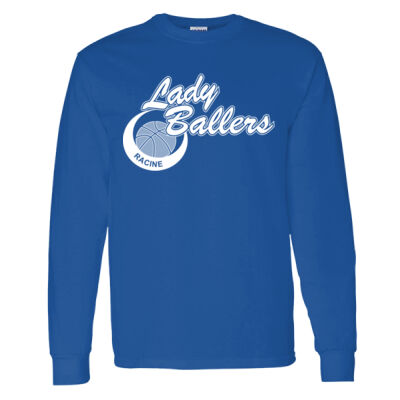 Lady Ballers - Standard Cotton Long Sleeve T Shirt Thumbnail