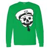 Heavy Cotton 100% Cotton Long Sleeve T Shirt Thumbnail