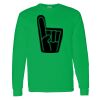 Heavy Cotton 100% Cotton Long Sleeve T Shirt Thumbnail