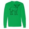 Heavy Cotton 100% Cotton Long Sleeve T Shirt Thumbnail