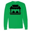 Heavy Cotton 100% Cotton Long Sleeve T Shirt Thumbnail