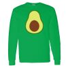 Heavy Cotton 100% Cotton Long Sleeve T Shirt Thumbnail