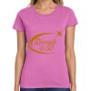 Ladies Heavy Cotton 100% Cotton T Shirt Thumbnail