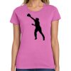 Ladies Heavy Cotton 100% Cotton T Shirt Thumbnail