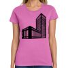 Ladies Heavy Cotton 100% Cotton T Shirt Thumbnail