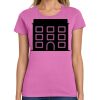 Ladies Heavy Cotton 100% Cotton T Shirt Thumbnail