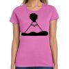 Ladies Heavy Cotton 100% Cotton T Shirt Thumbnail