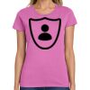 Ladies Heavy Cotton 100% Cotton T Shirt Thumbnail