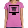 Ladies Heavy Cotton 100% Cotton T Shirt Thumbnail