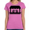 Ladies Heavy Cotton 100% Cotton T Shirt Thumbnail