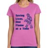 Ladies Heavy Cotton 100% Cotton T Shirt Thumbnail