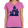 Ladies Heavy Cotton 100% Cotton T Shirt Thumbnail