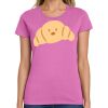 Ladies Heavy Cotton 100% Cotton T Shirt Thumbnail