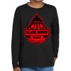 Youth Heavy Cotton 100% Cotton Long Sleeve T Shirt Thumbnail