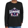 Youth Heavy Cotton 100% Cotton Long Sleeve T Shirt Thumbnail
