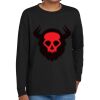 Youth Heavy Cotton 100% Cotton Long Sleeve T Shirt Thumbnail