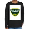 Youth Heavy Cotton 100% Cotton Long Sleeve T Shirt Thumbnail