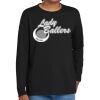 Youth Heavy Cotton 100% Cotton Long Sleeve T Shirt Thumbnail