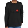 Youth Heavy Cotton 100% Cotton Long Sleeve T Shirt Thumbnail