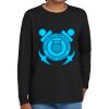 Youth Heavy Cotton 100% Cotton Long Sleeve T Shirt Thumbnail