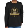 Youth Heavy Cotton 100% Cotton Long Sleeve T Shirt Thumbnail
