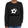 Youth Heavy Cotton 100% Cotton Long Sleeve T Shirt Thumbnail