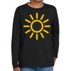 Youth Heavy Cotton 100% Cotton Long Sleeve T Shirt Thumbnail