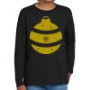 Youth Heavy Cotton 100% Cotton Long Sleeve T Shirt Thumbnail
