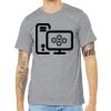 Unisex Heather CVC Short Sleeve Tee Thumbnail